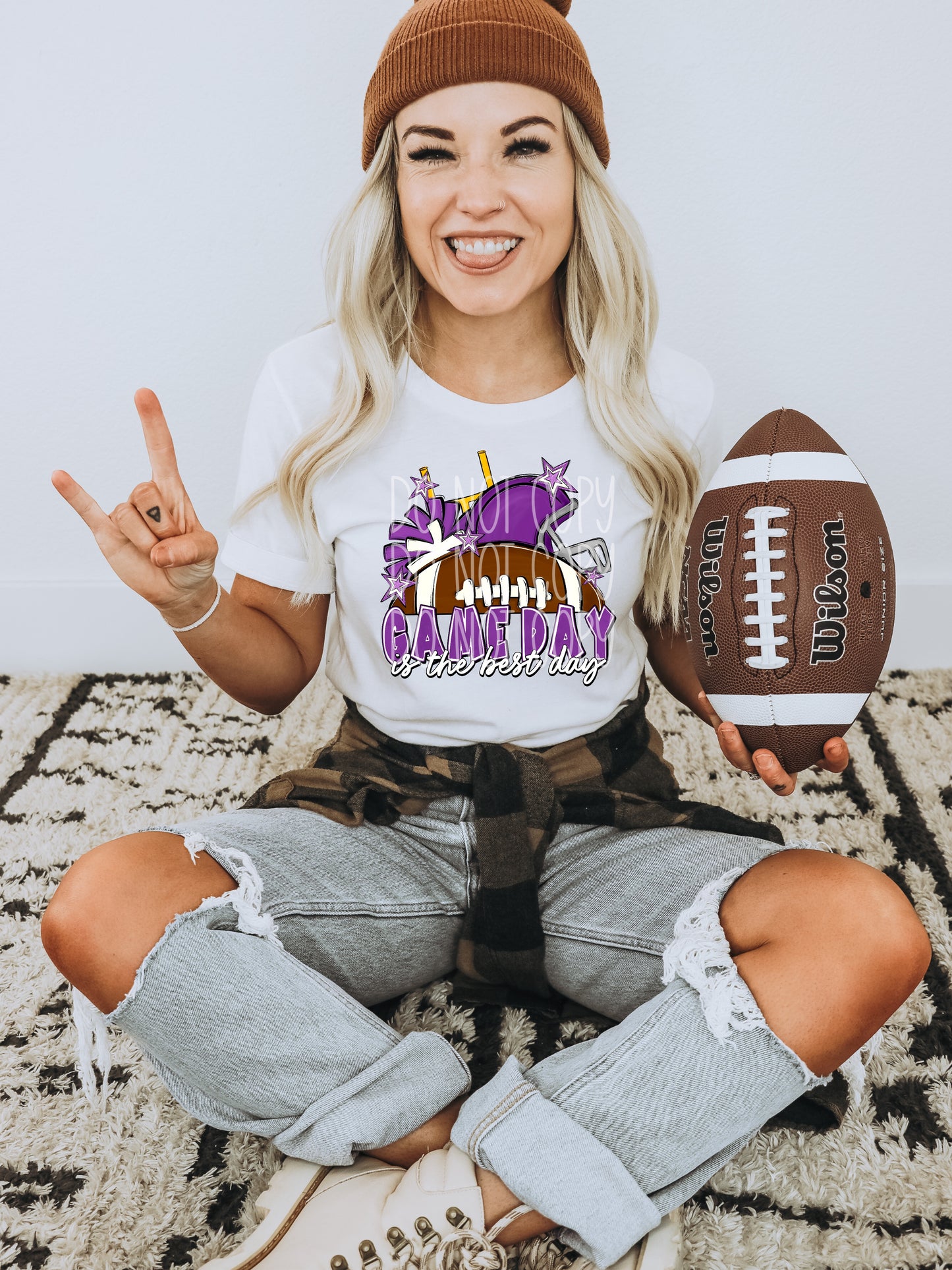 Game day football is the best day (Color dropdown)-DTF&UV