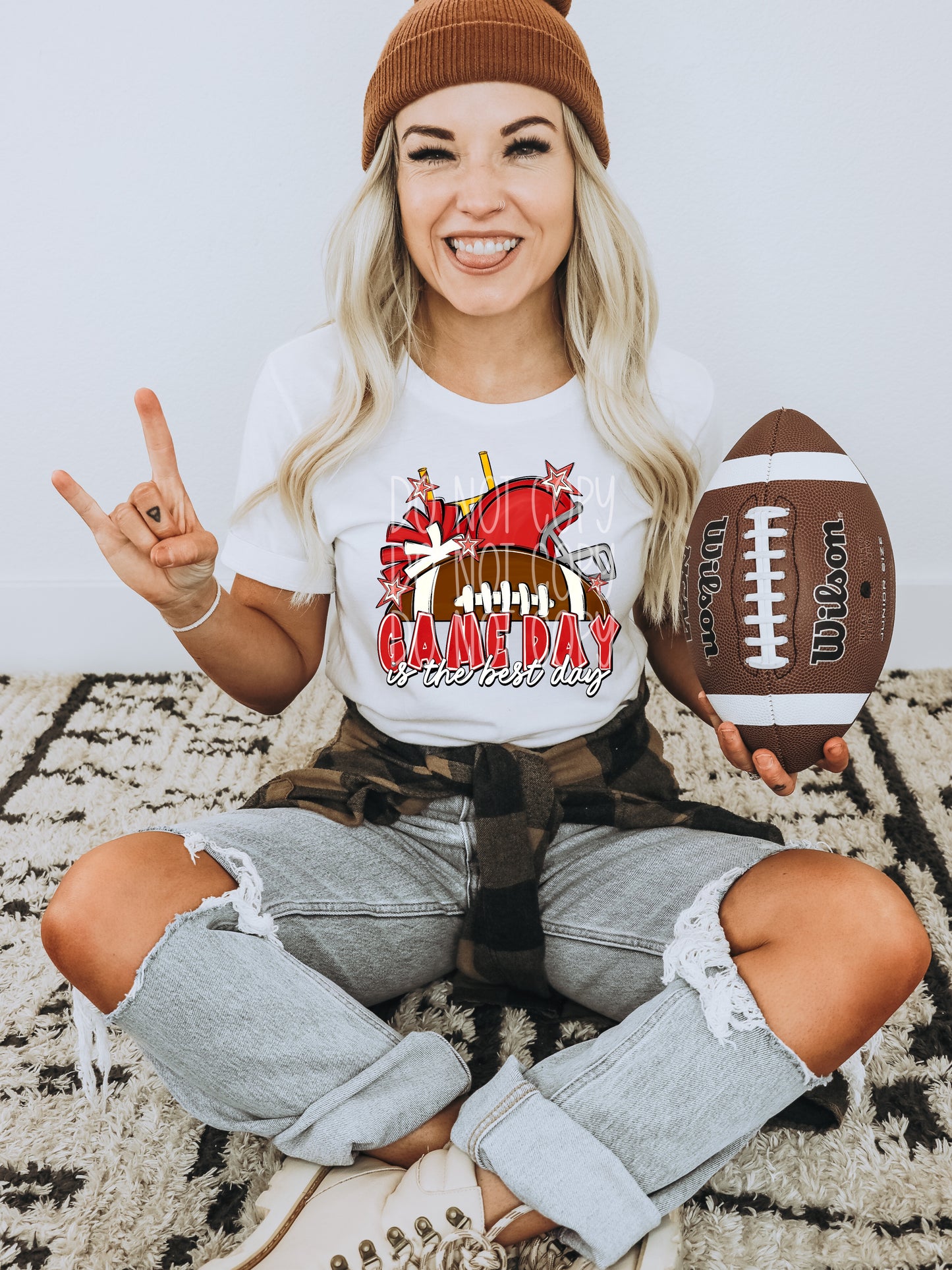 Game day football is the best day (Color dropdown)-DTF&UV