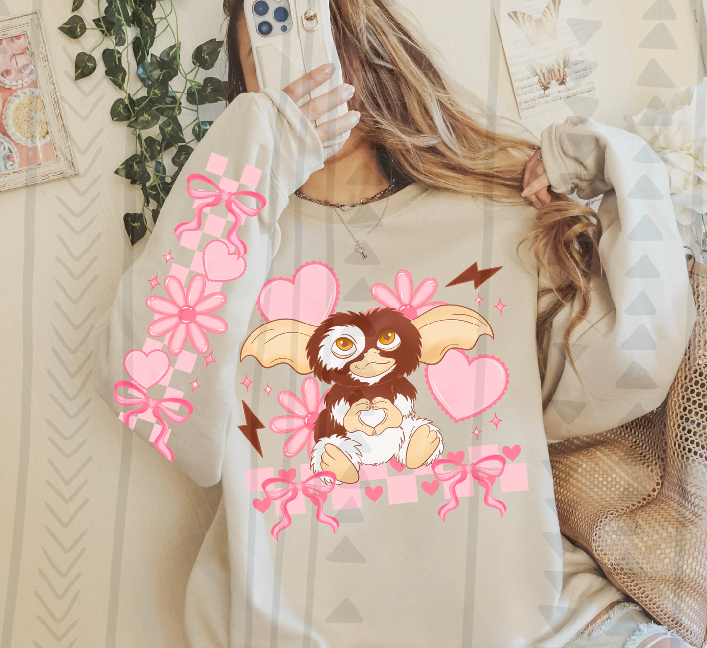 Gizmo Valentine(FRONT ONLY) -DTF