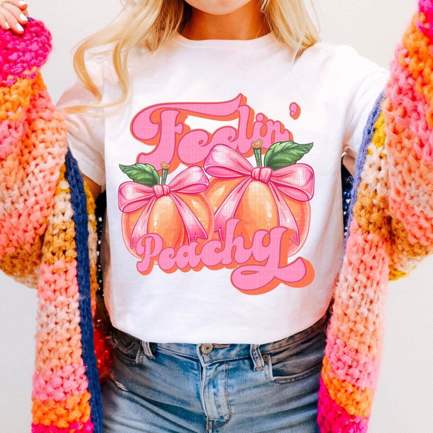 Feelin’ peachy - DTF