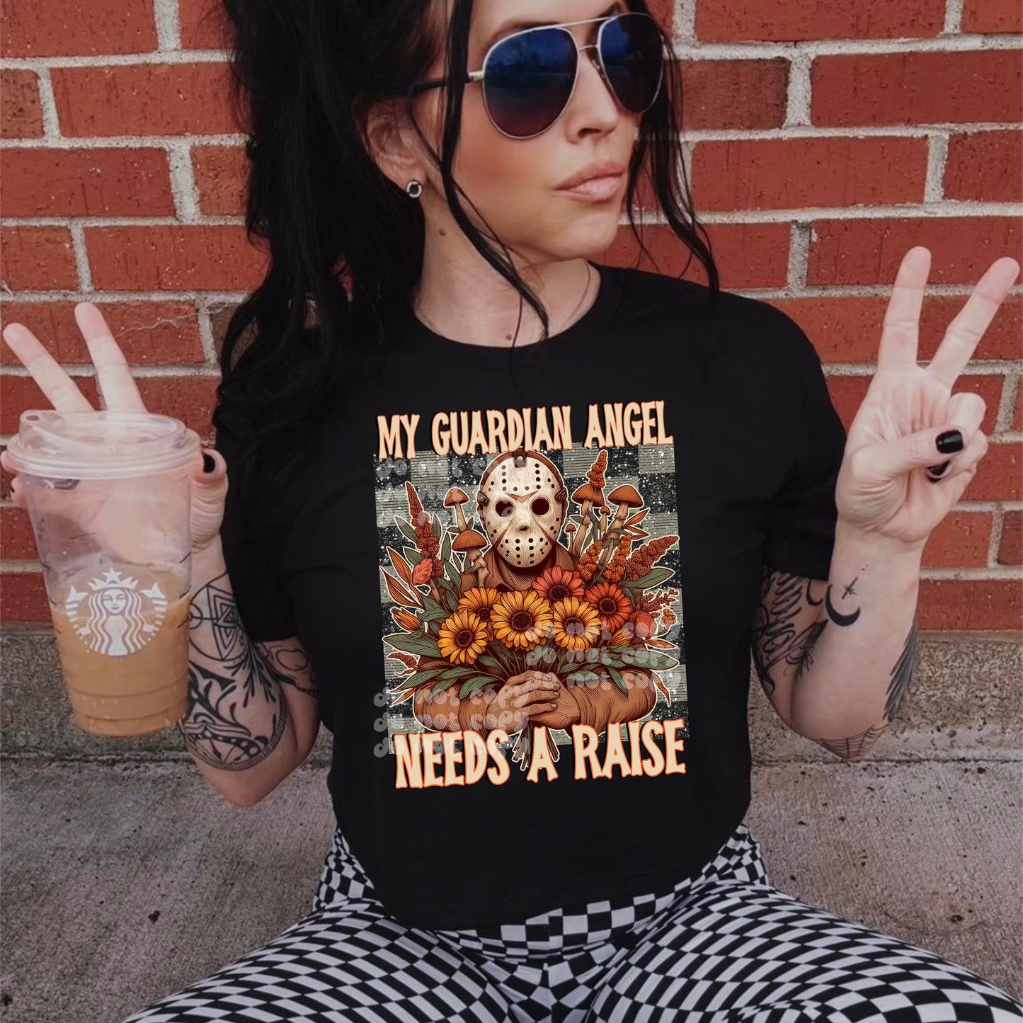 My Guardian Angel Needs A Raise Jason - DTF