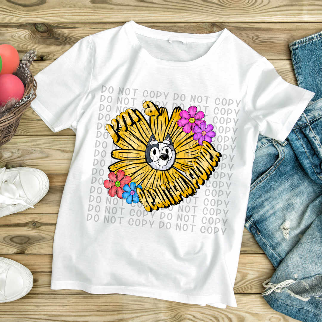 I’m a beautiful flower muffin - DTF