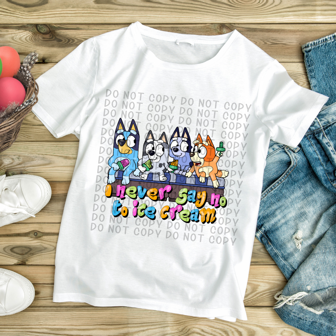 I never say no to ice cream - DTF