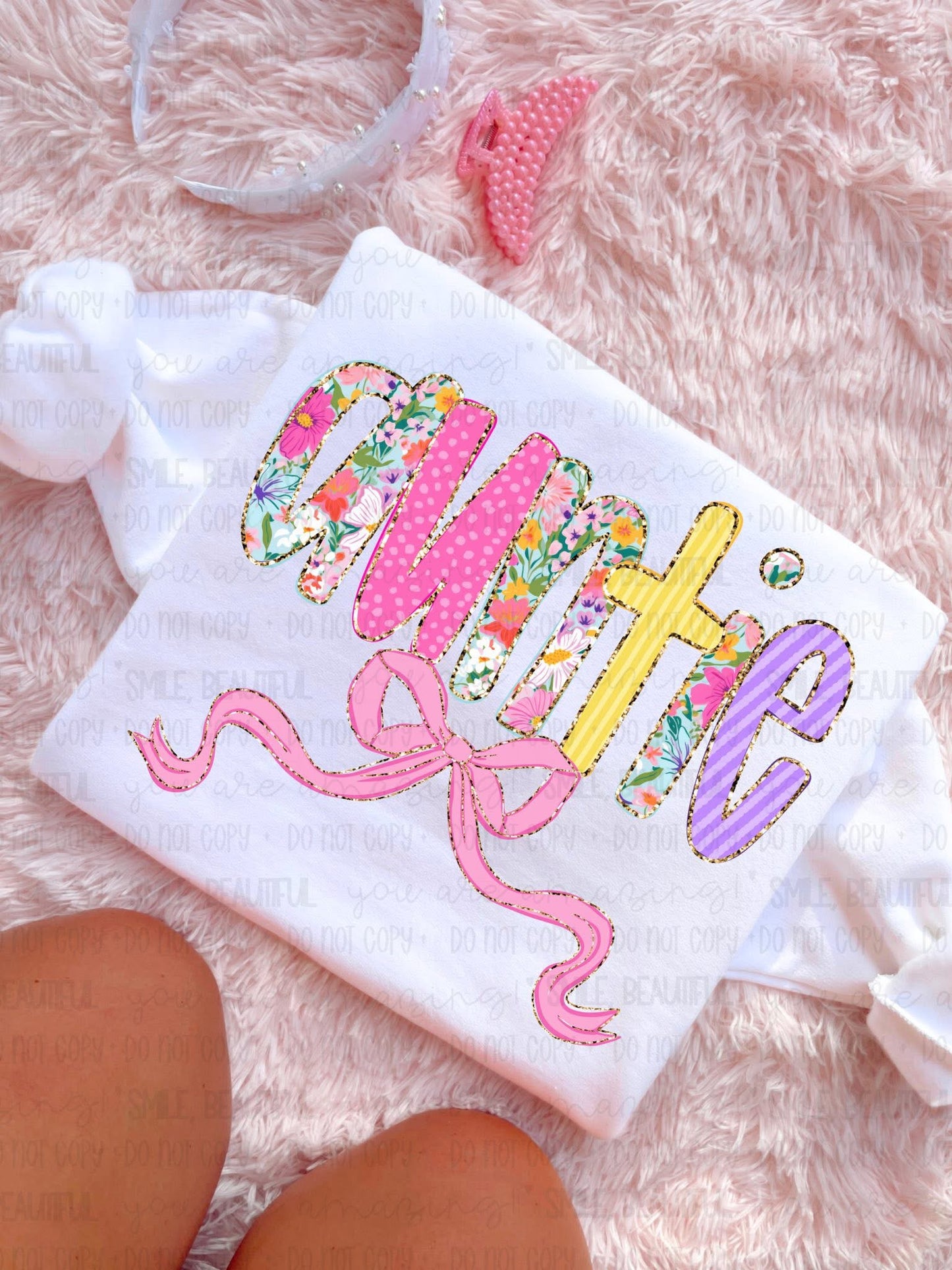 Floral Auntie - DTF&UV