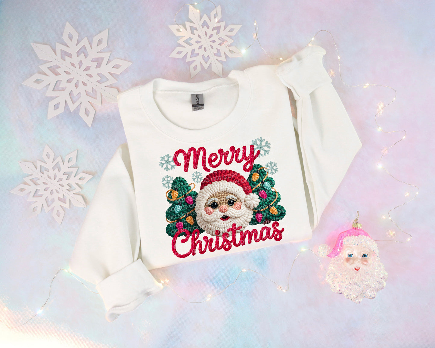 Crochet Santa- DTF&UV