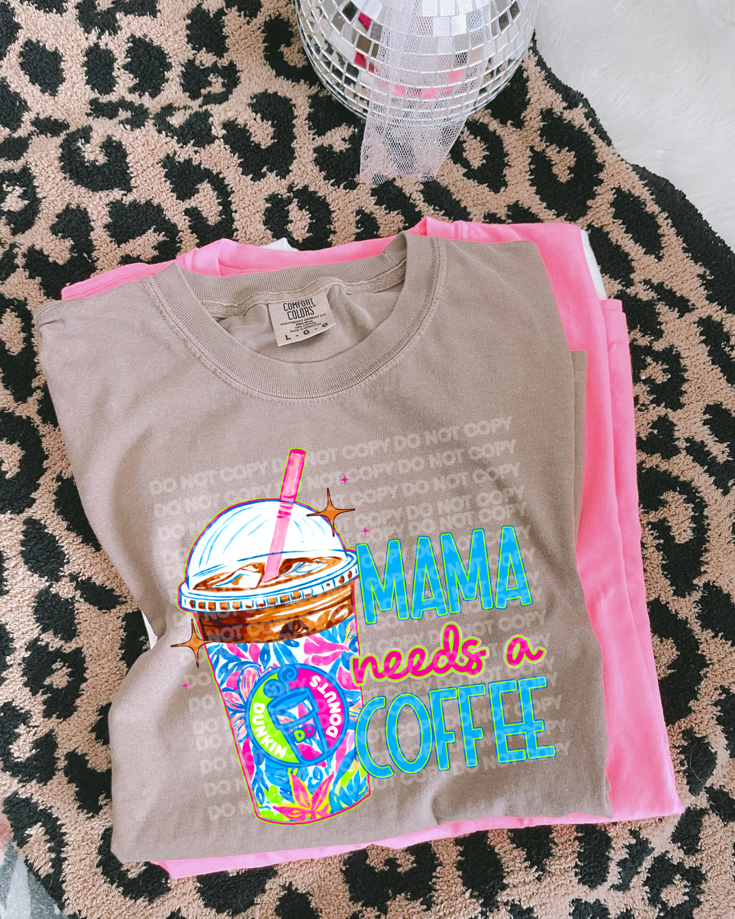 Mama needs a coffee (dropdown)-DTF&UV