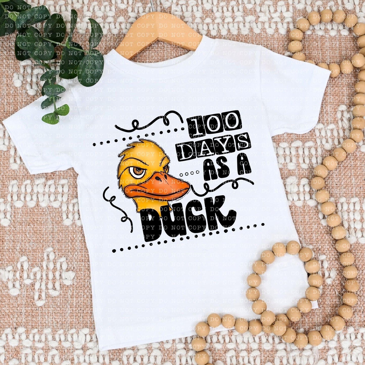 100 Days As A Duck - DTF