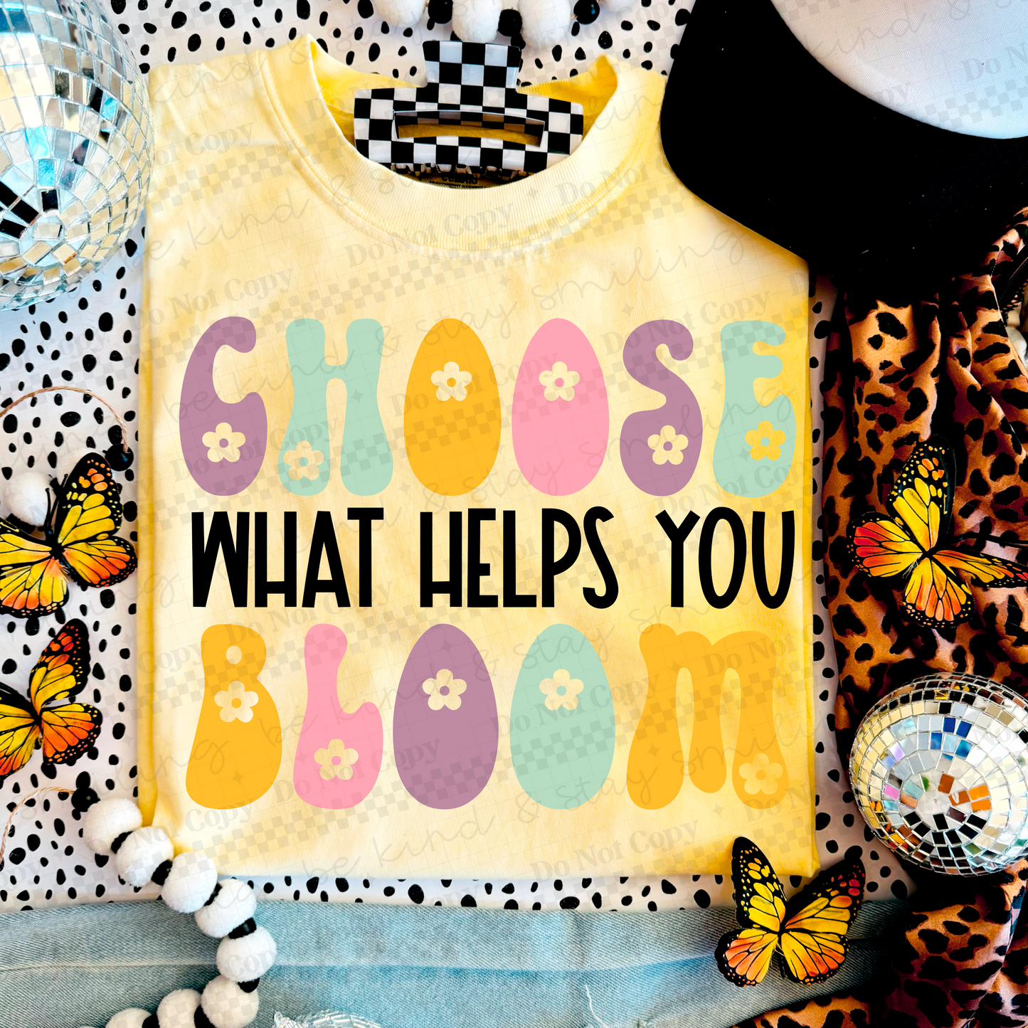 Choose what helps you bloom-DTF