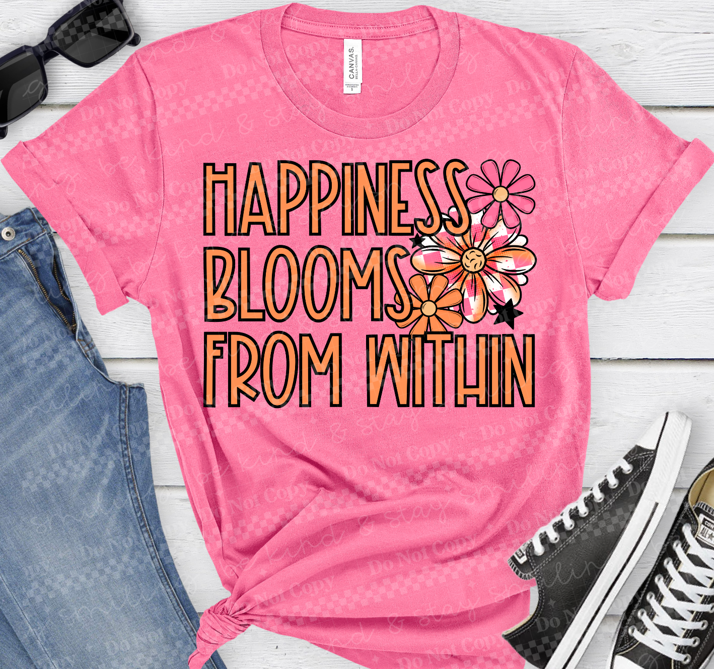 Happiness blooms from within-DTF