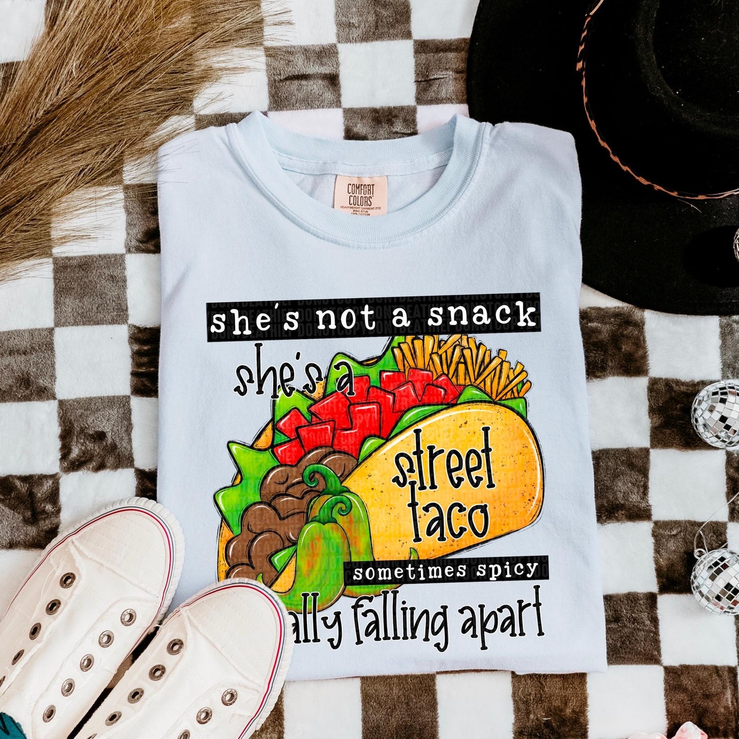 She’s Not A Snack She’s A Street Taco - DTF