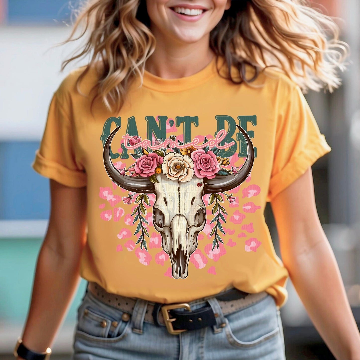 Can’t Be Tamed Pink Leopard - DTF