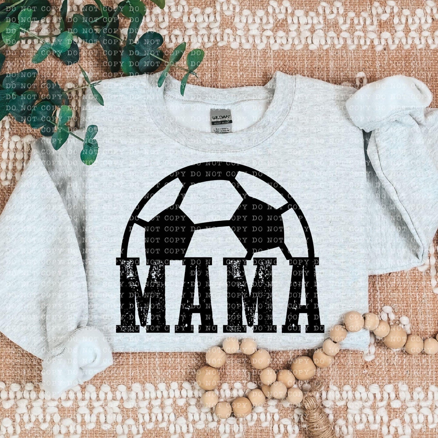 Soccer Mama Blk Semicircle - DTF
