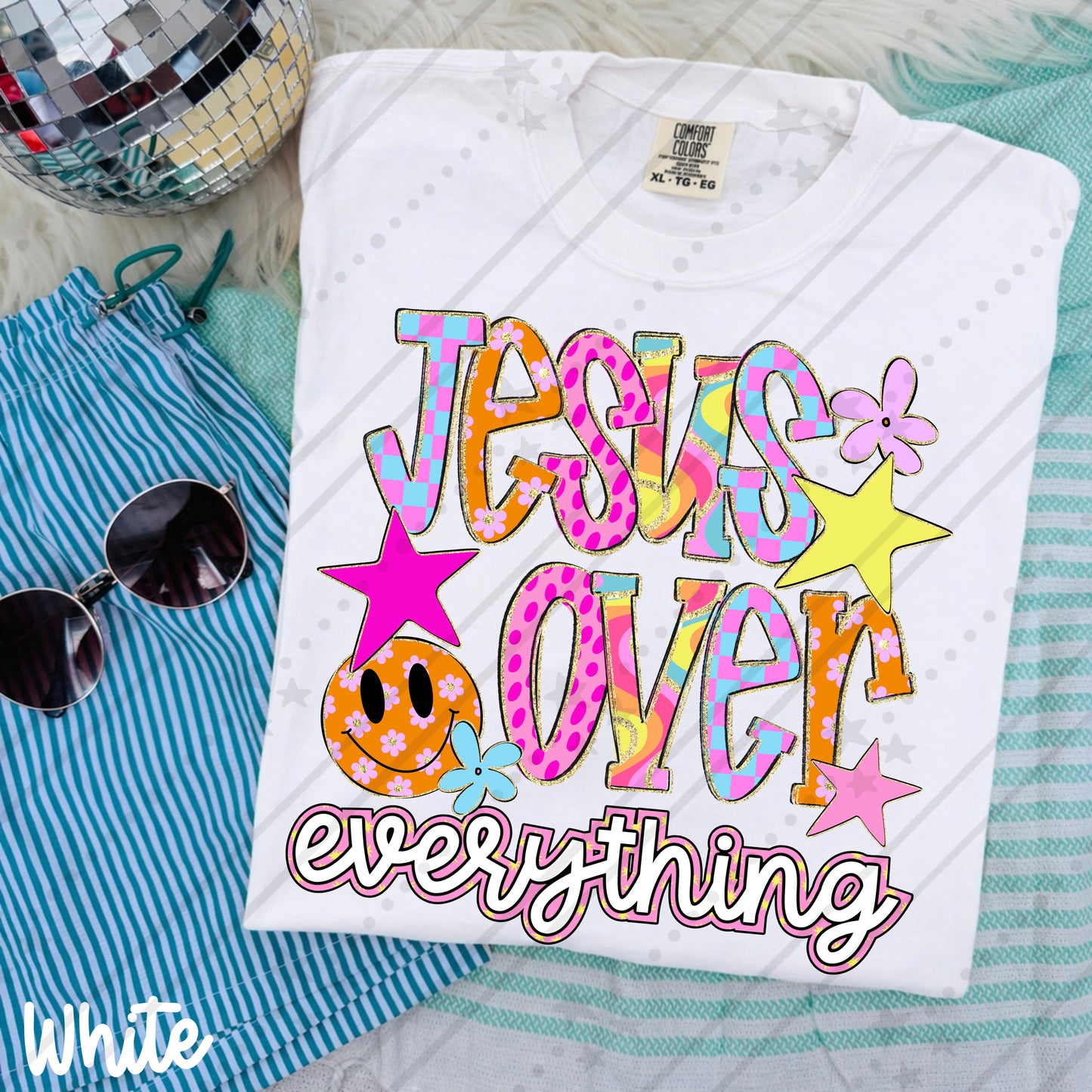Jesus over everything -DTF&UV