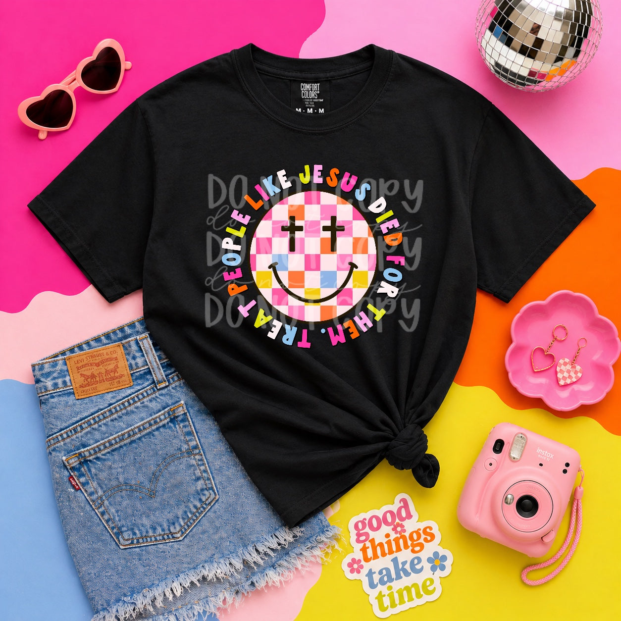 Treat People Like Jesus Died For Them -DTF&UV