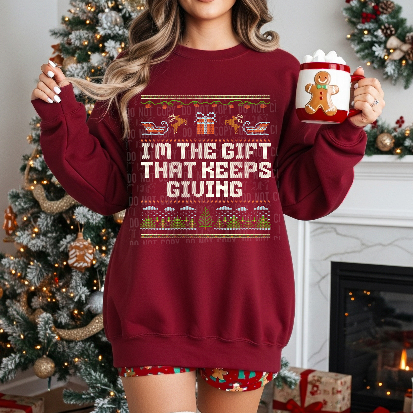 Im the gift that keeps giving- DTF&UV