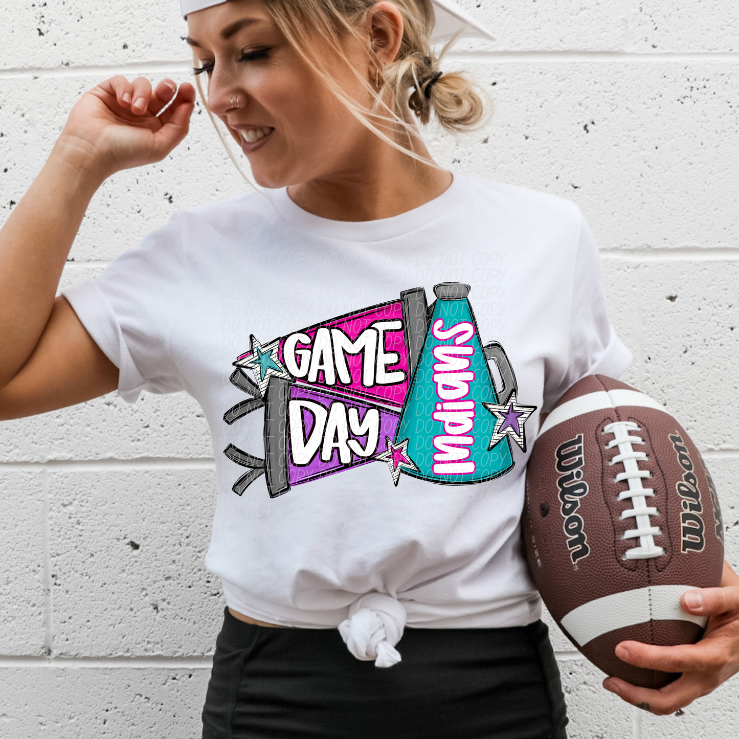 Bright game day Mascots (dropdown)-DTF&UV