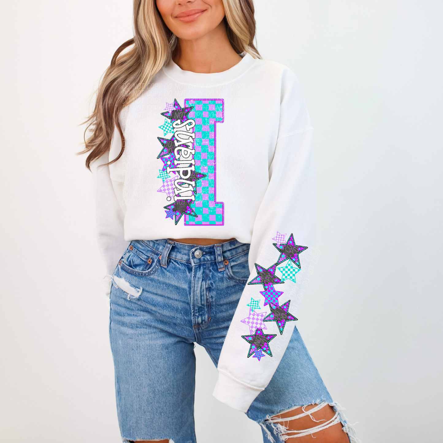 Varsity Stars Mascots FRONT ONLY (dropdown)- DTF&UV