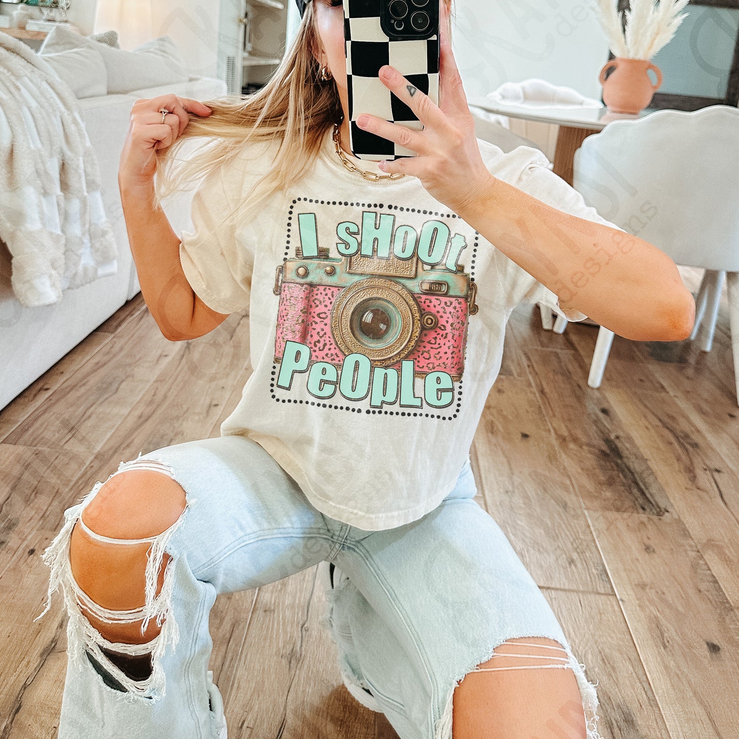 I shoot people-DTF&UV