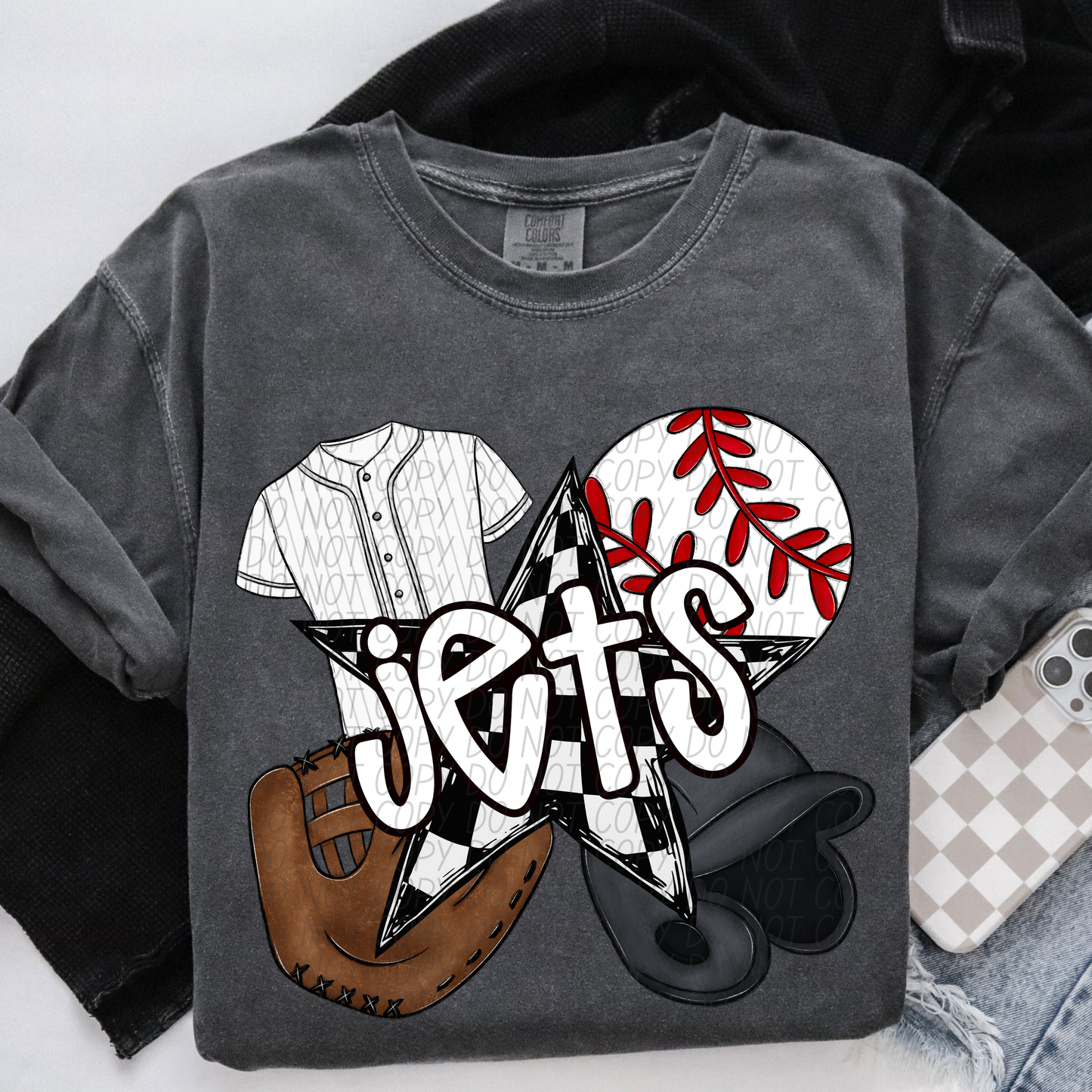 Baseball Mascots (Dropdown)-DTF