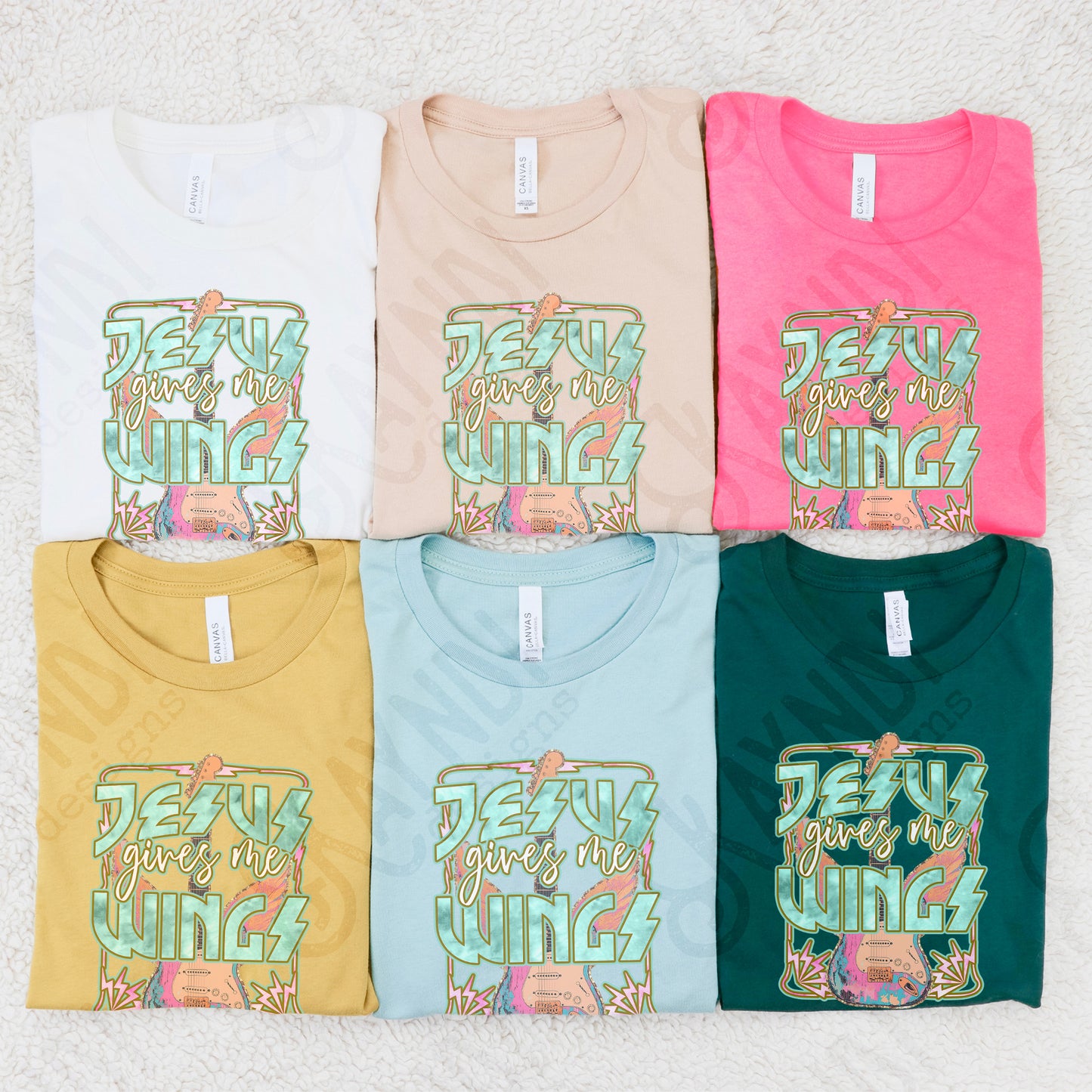Jesus gives me wings-DTF&UV