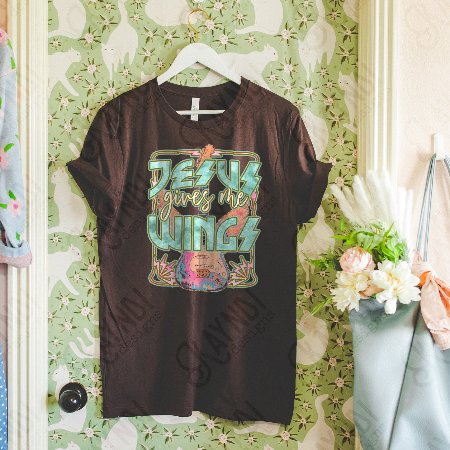 Jesus gives me wings-DTF&UV