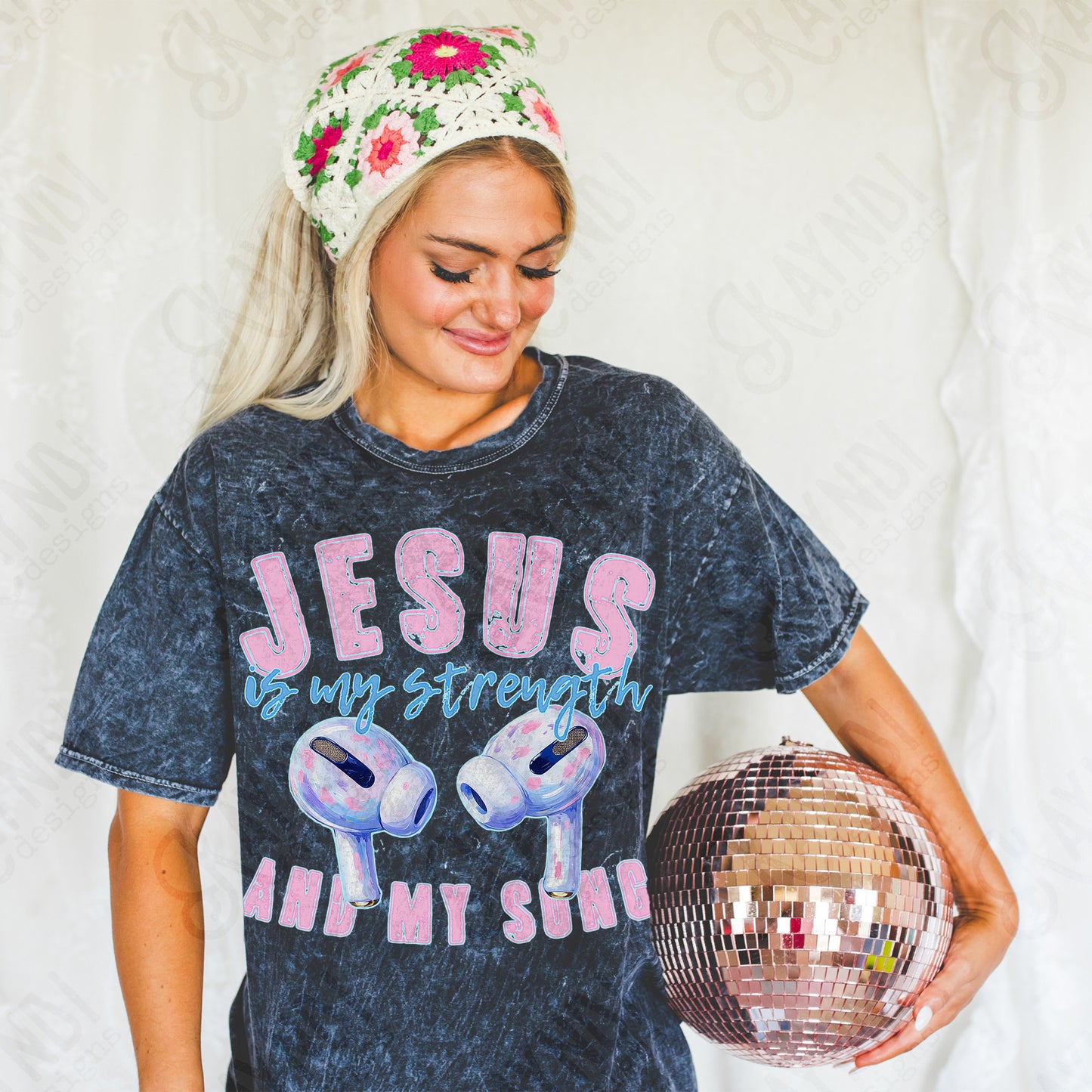 Jesus is my strength(air)-DTF&UV