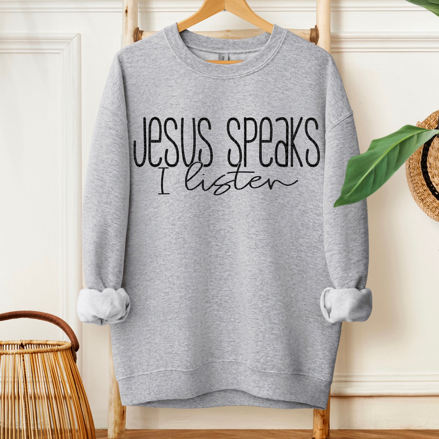 Jesus speaks-DTF&UV