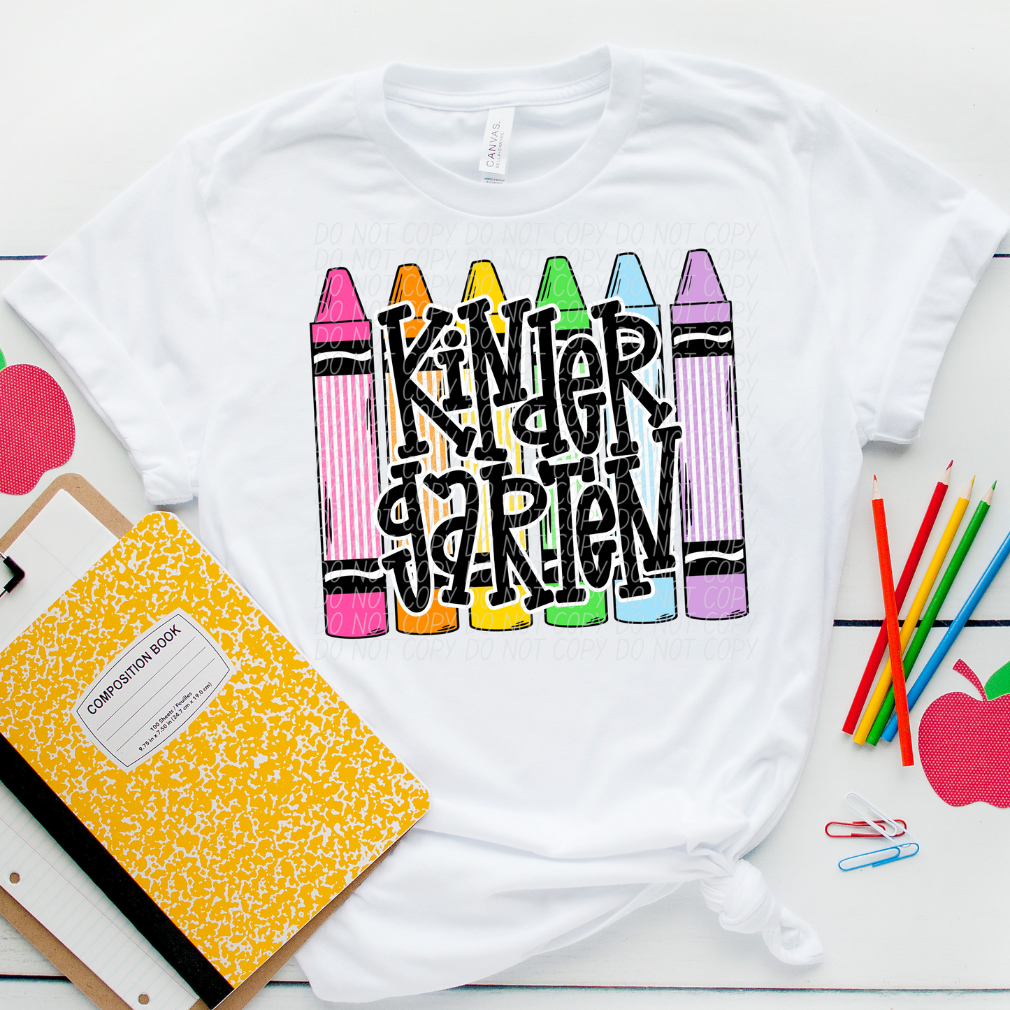 Crayon Back to school (dropdown)-DTF&UV