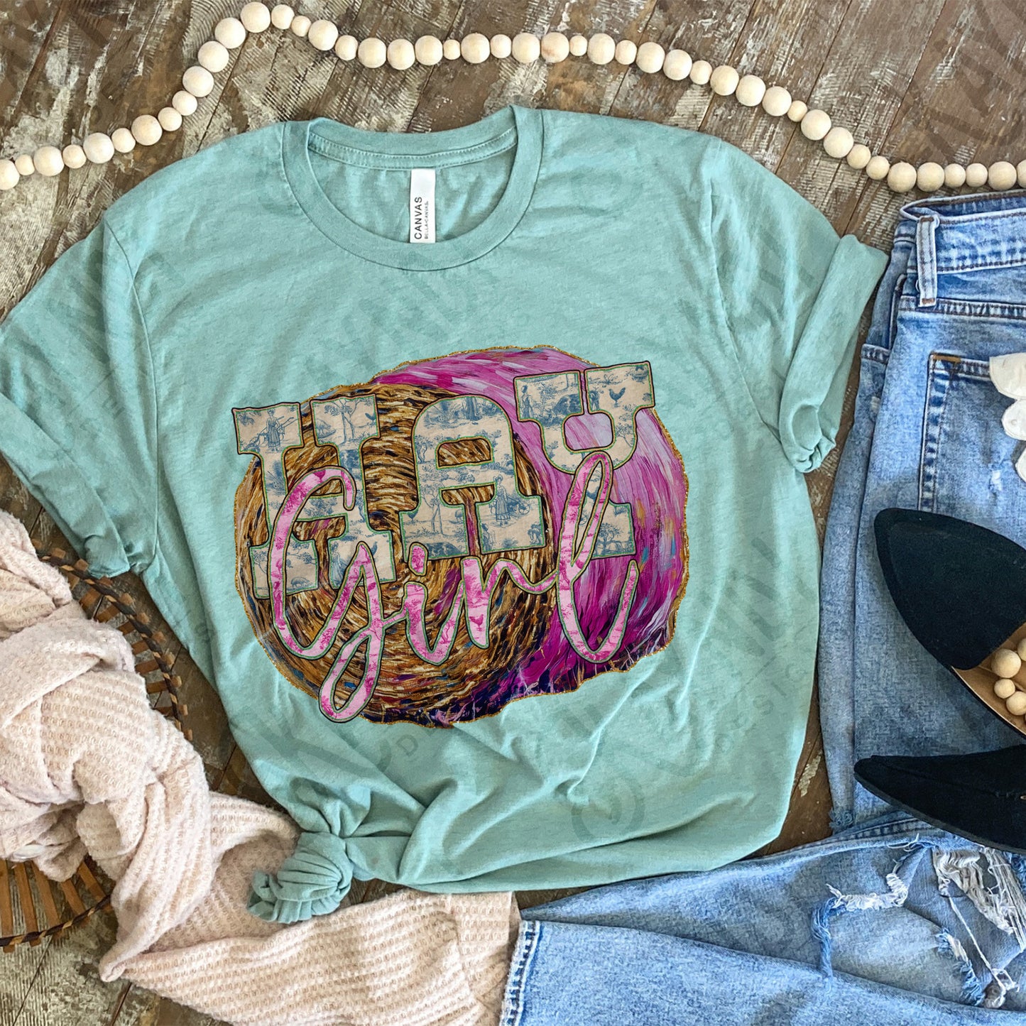 Hay Girl-DTF