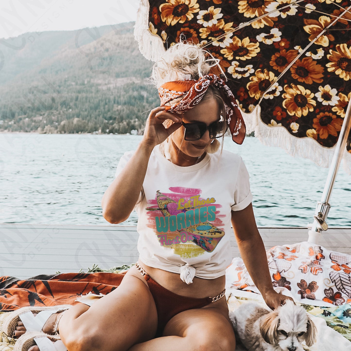 Let those worries Float on-DTF