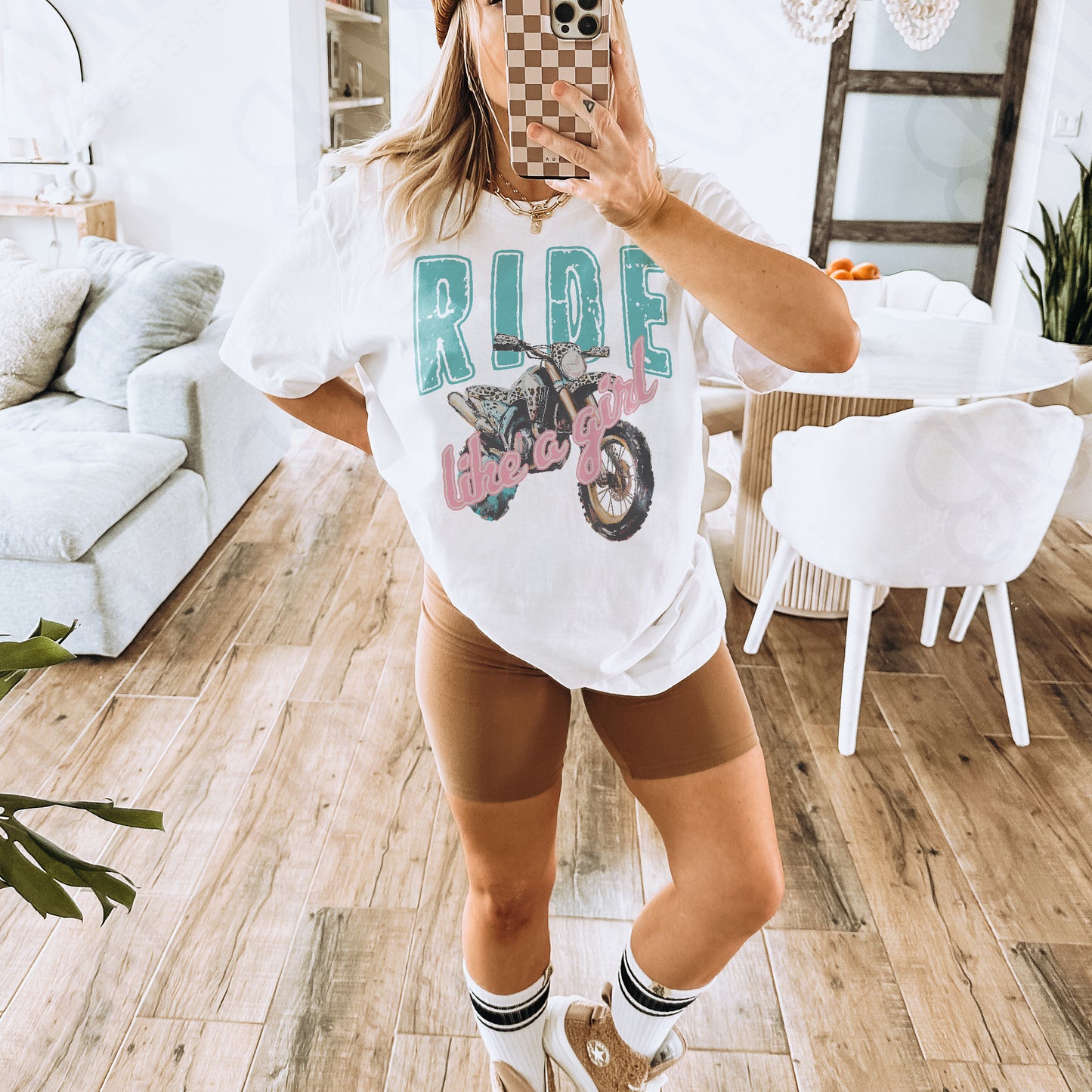 Ride like a girl-DTf