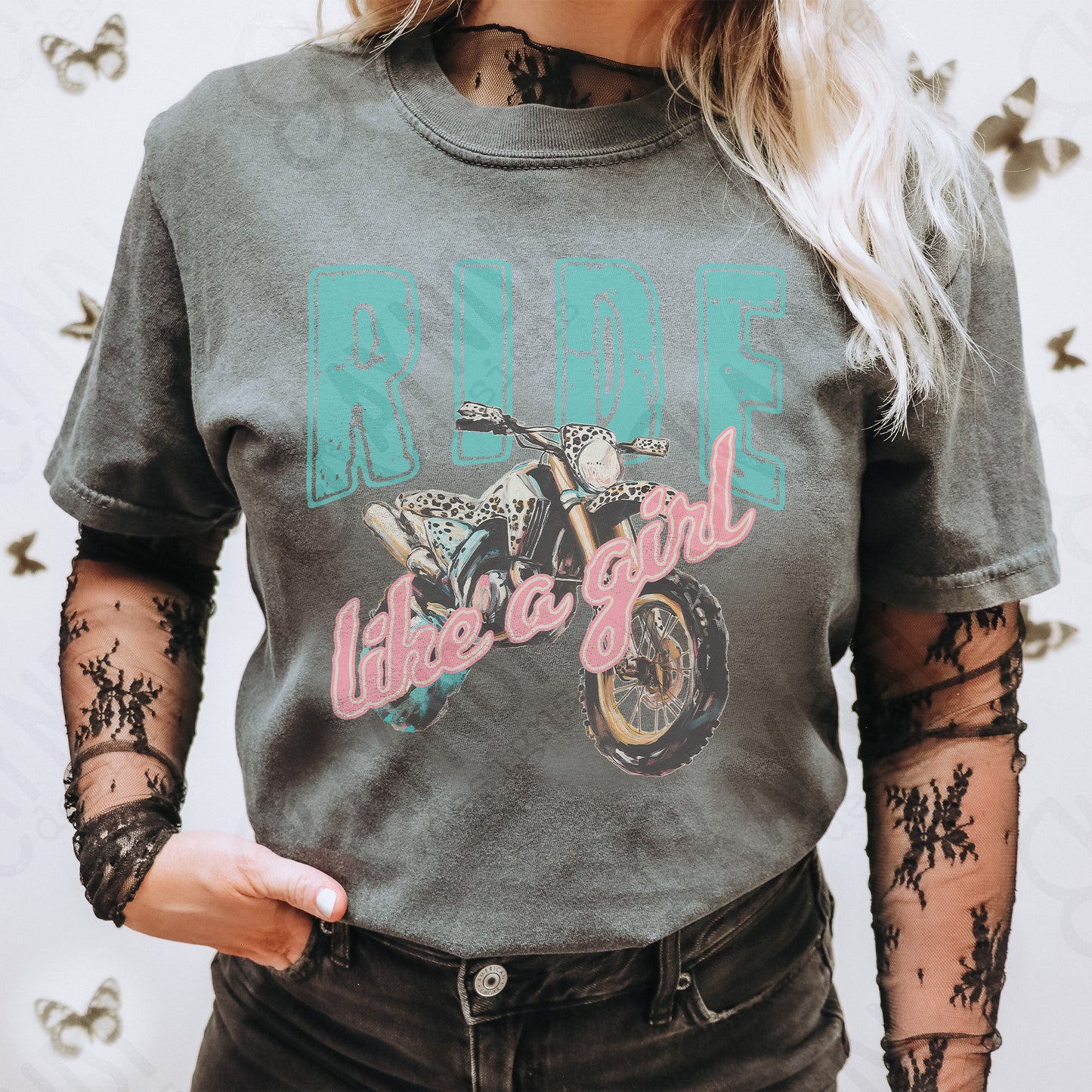 Ride like a girl-DTf