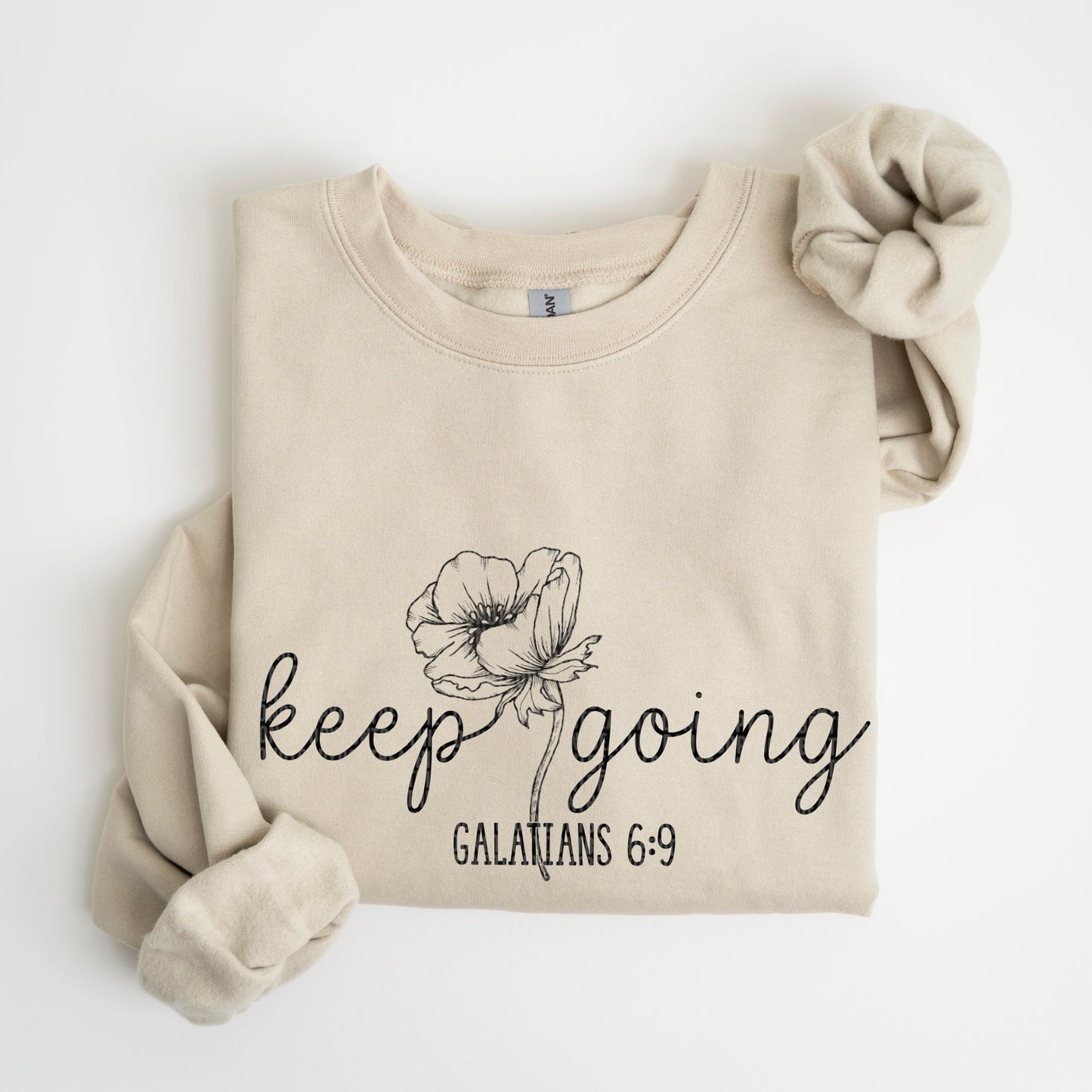 Keep going Black-DTF