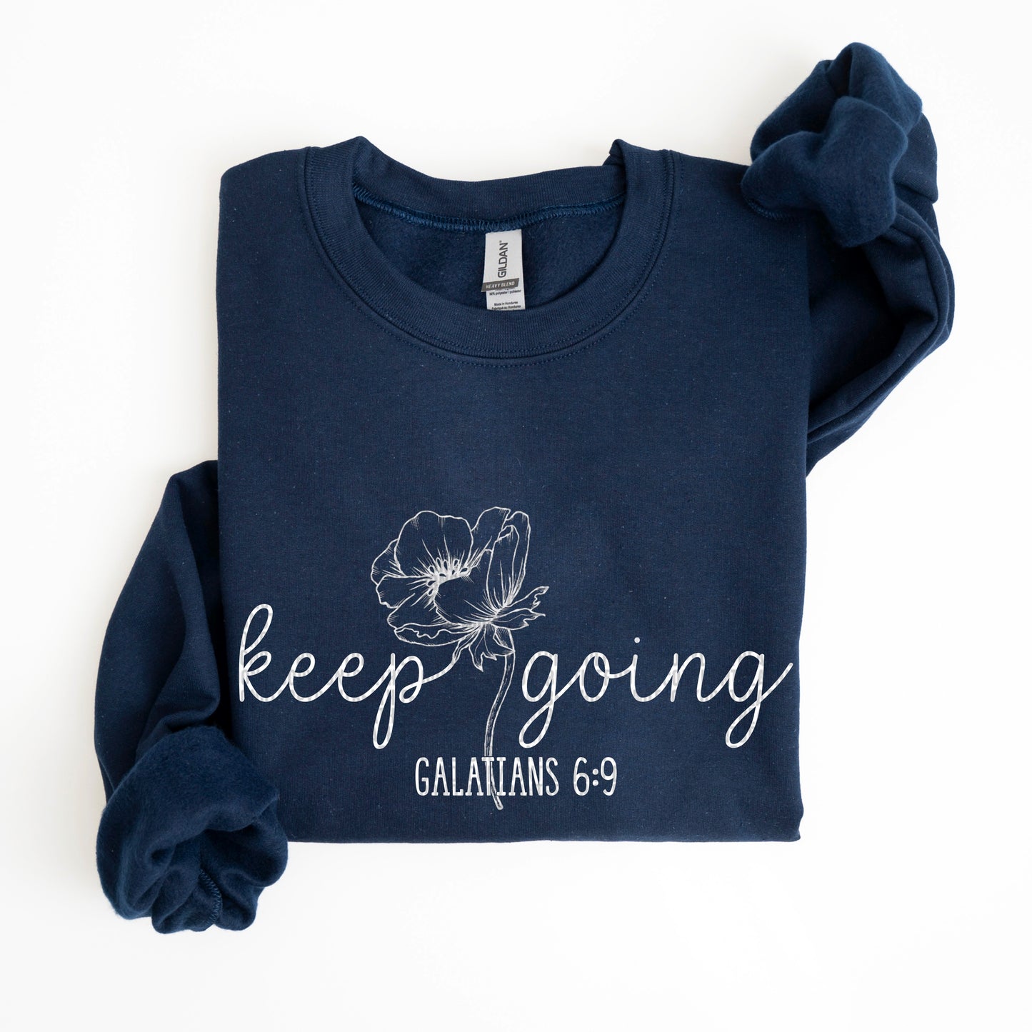 Keep going White-DTF