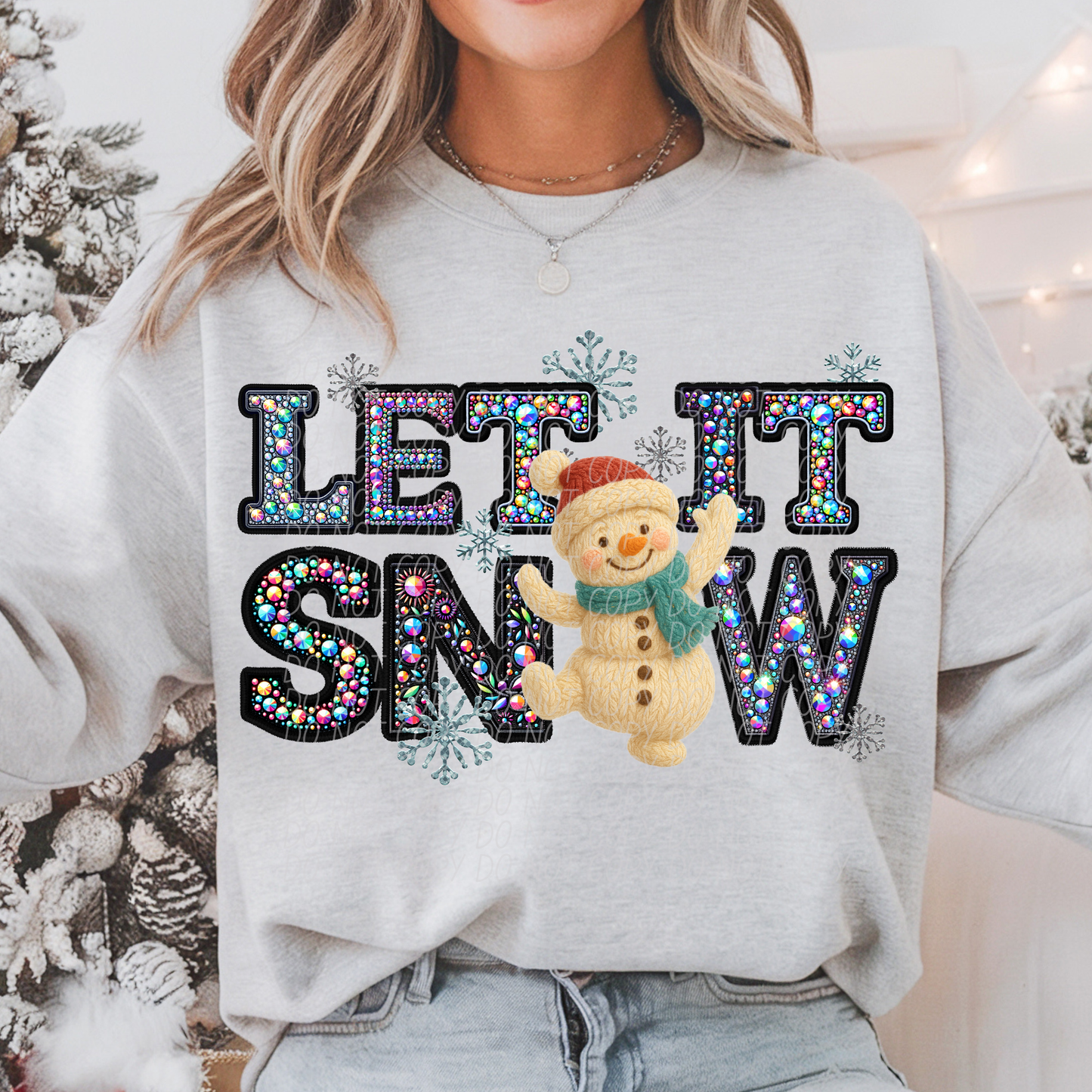 LET IT SNOW -DTF&UV