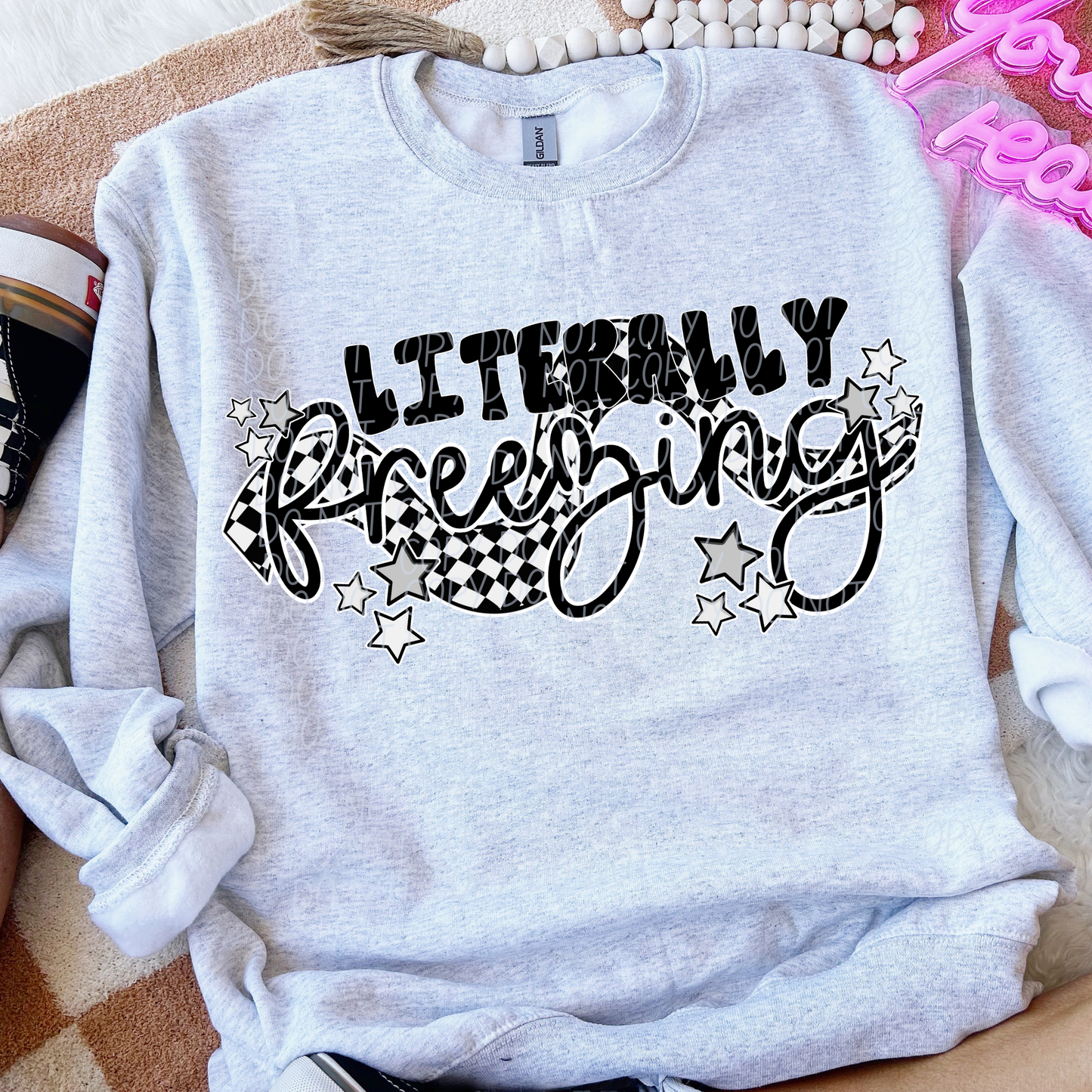 LITERALLY FREESING- DTF&UV