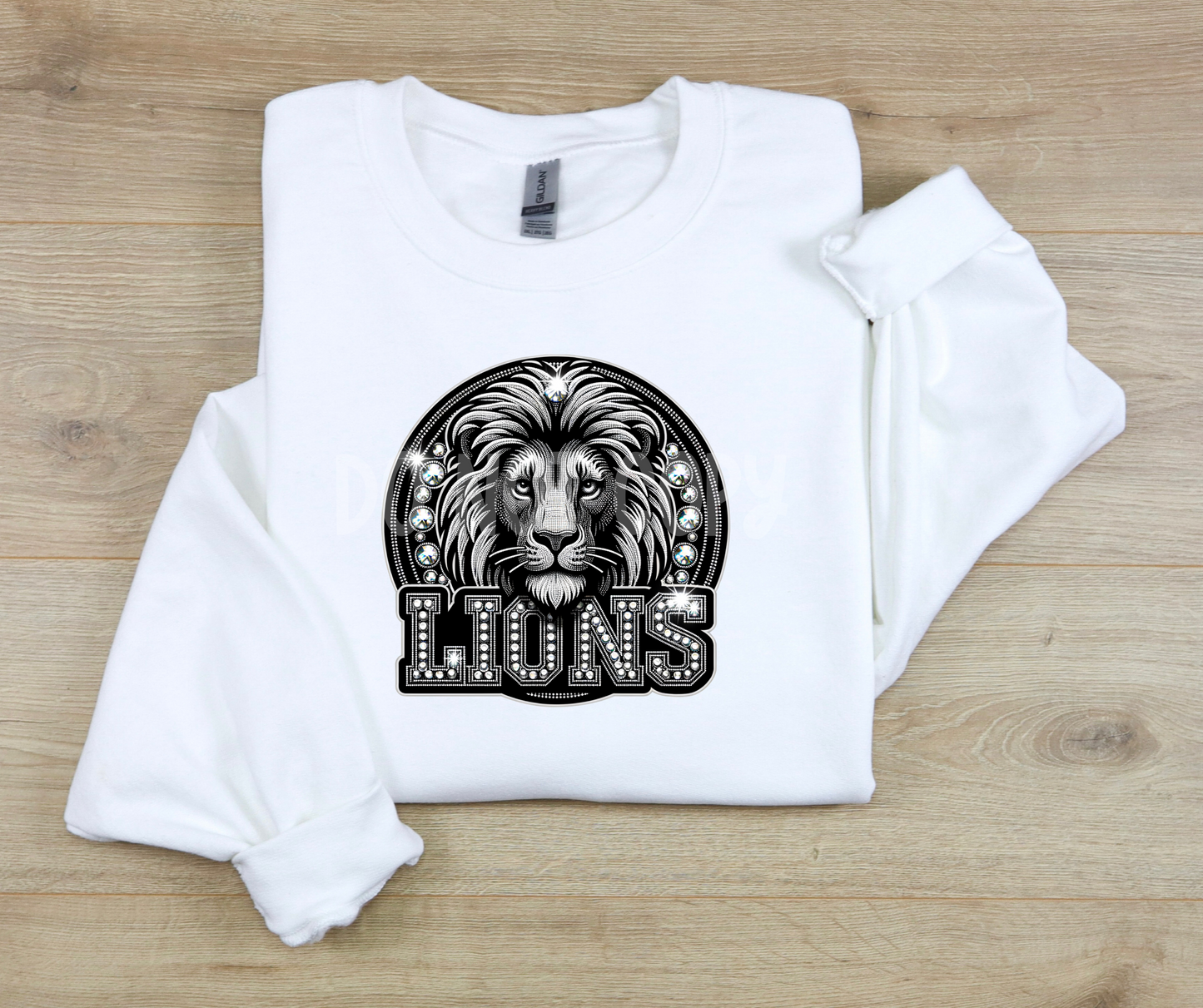 Lions faux sequin-DTF