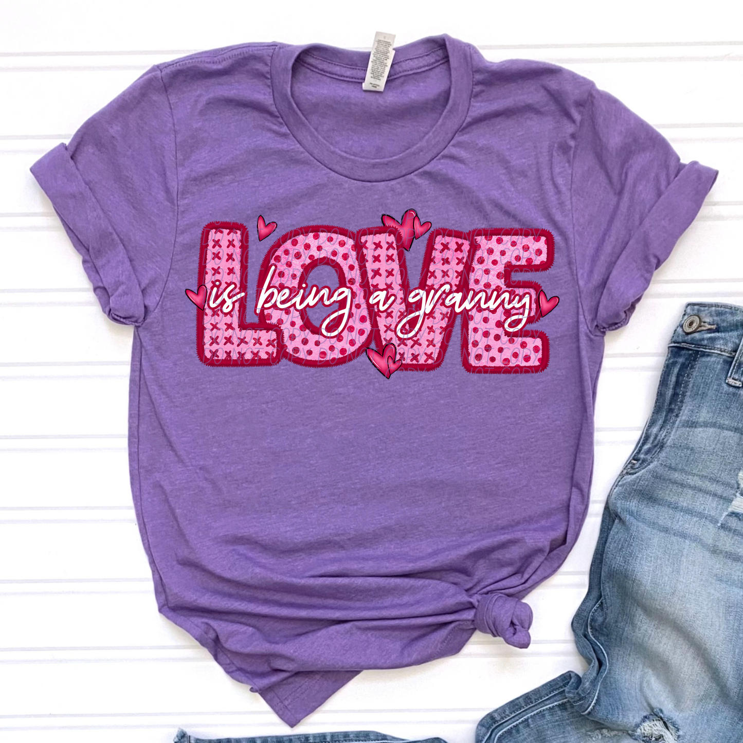 Pink Love Is (All Sayings are in this listing/dropdown)-DTF
