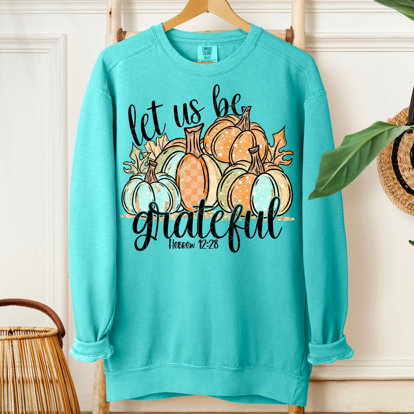 Let Us Be Grateful pumpkins -DTF&UV