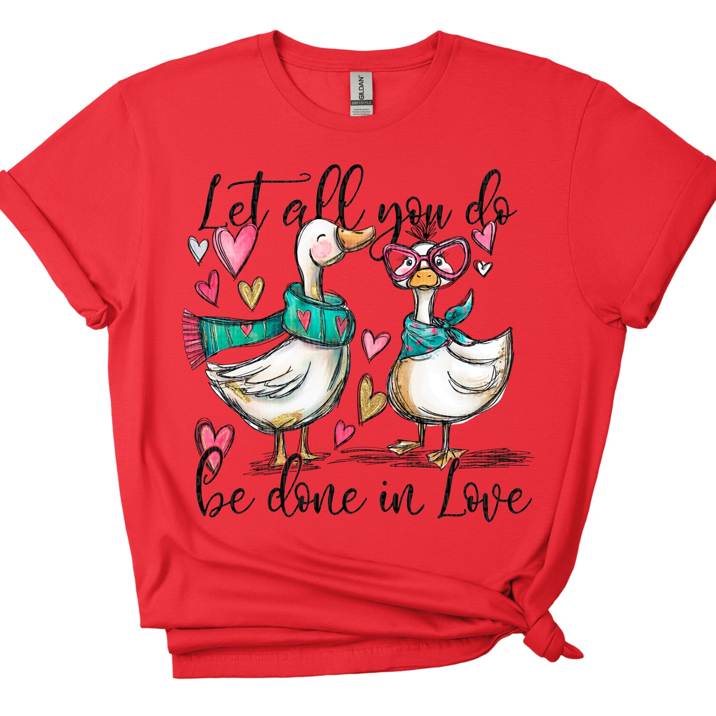 Let all that you do geese-DTF&UV
