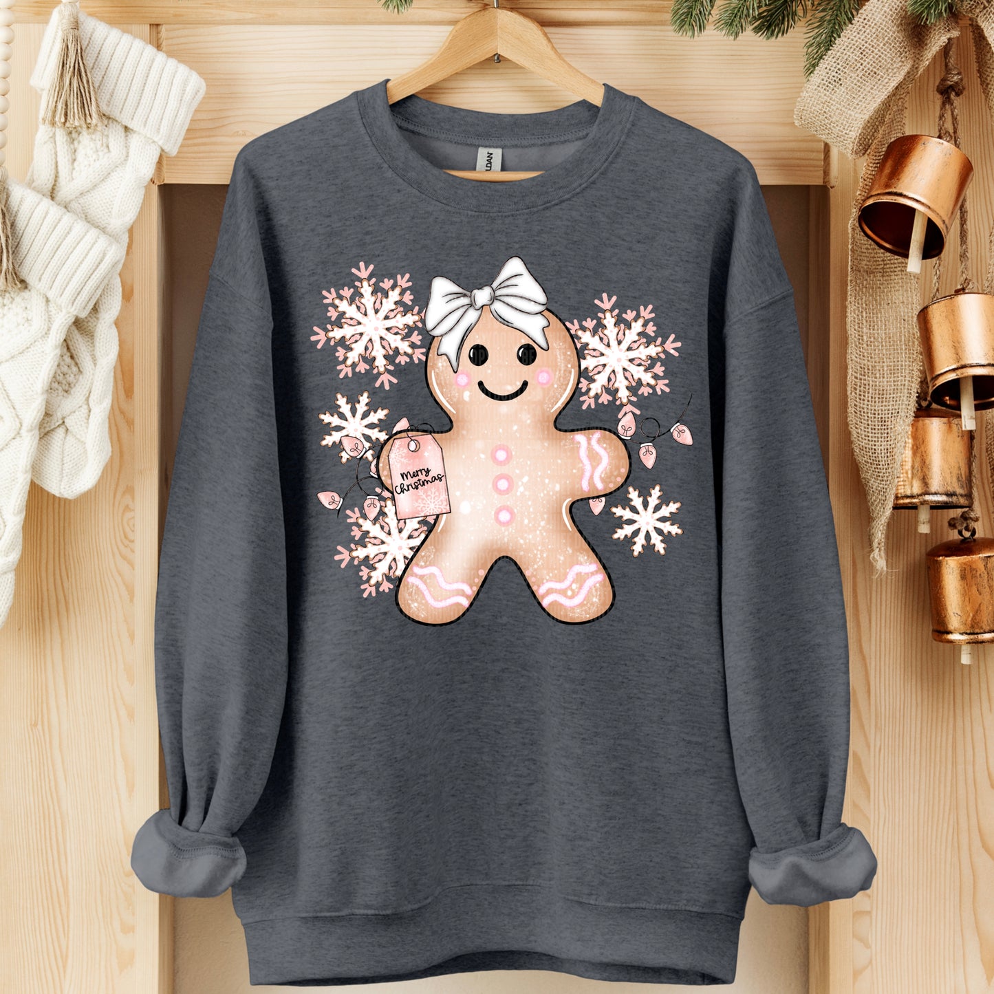 Little miss gingerbread-DTF&UV