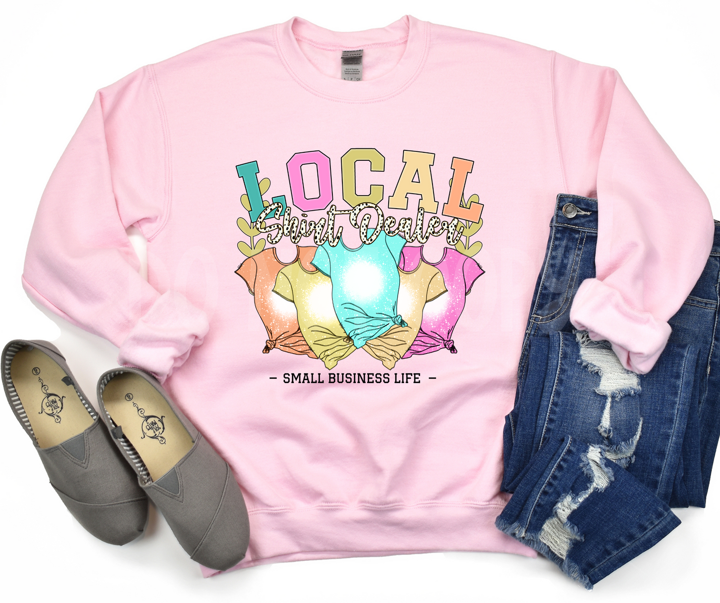 Local Shirt Dealer Bleached-DTF