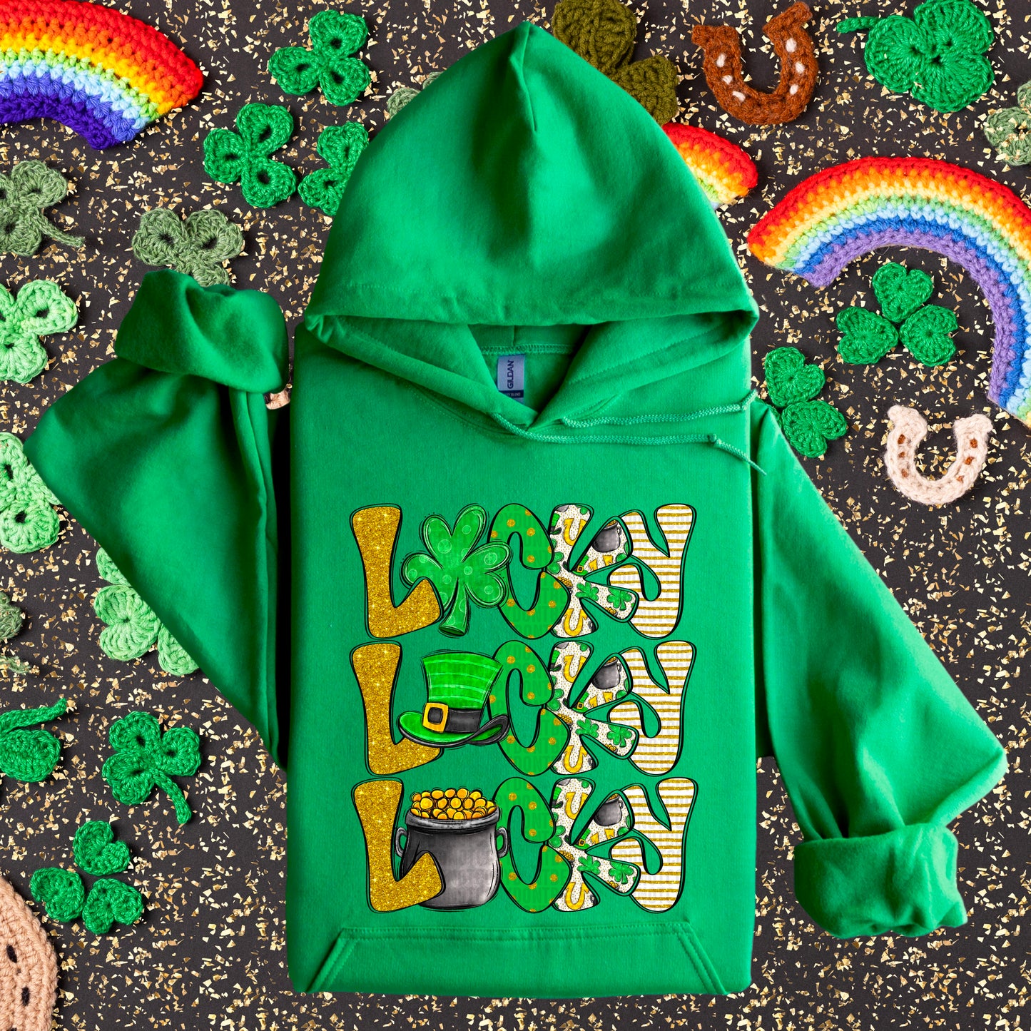 Lucky Stacked-DTF