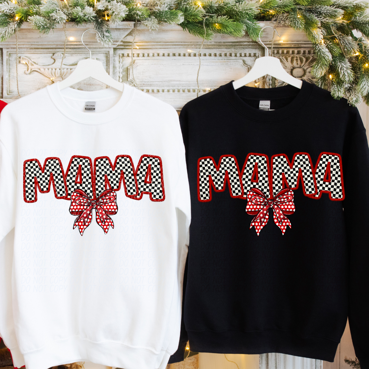 MAMA CHECKER BOW-DTF&UV