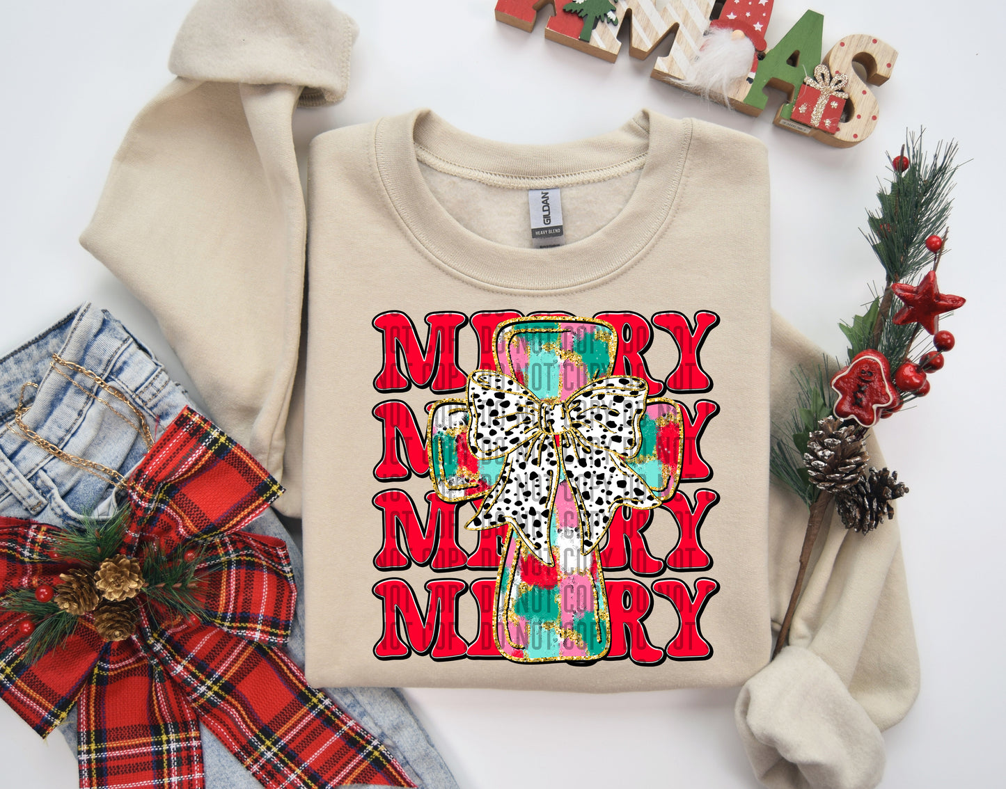Merry(dropdown)-DTF
