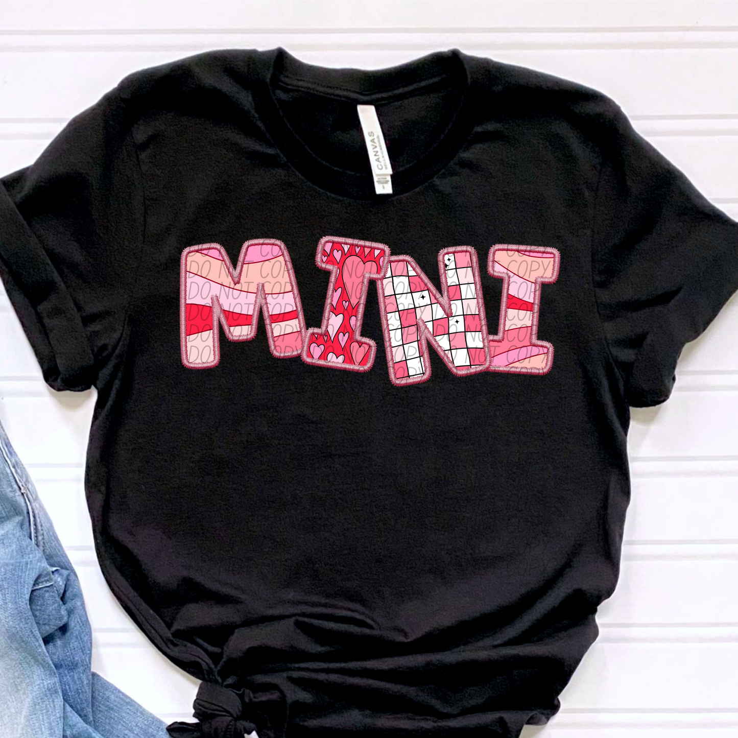 Mini boho one line-DTF
