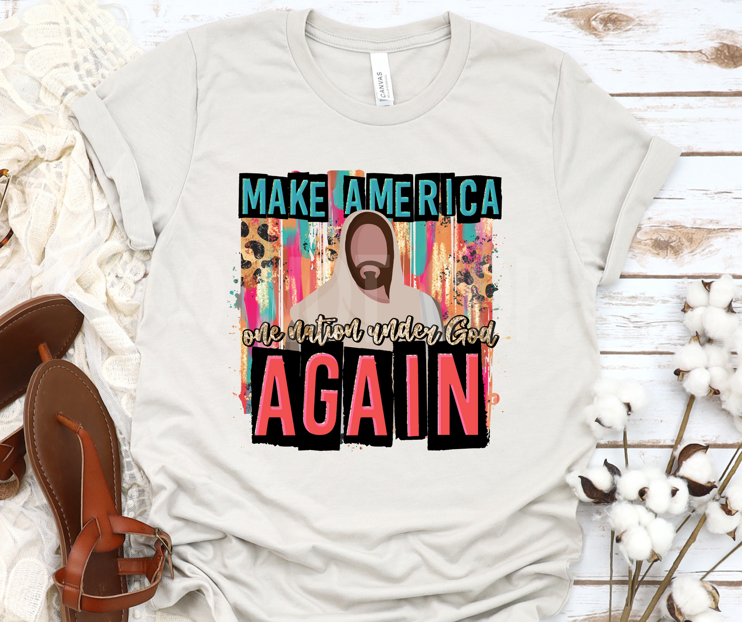 Make American one nation under god again-DTF