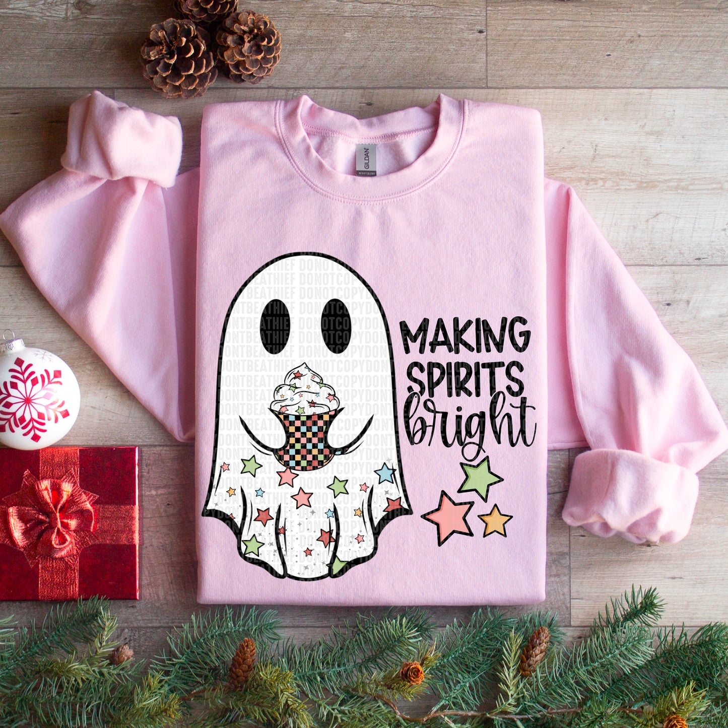 Making Spirits Bright-DTF