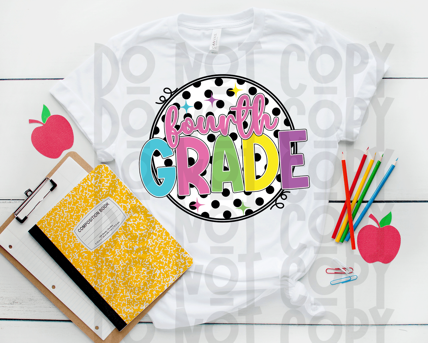 Neon 80s Polka Dot Grade (All grades in this listing in the dropdown)-DTF