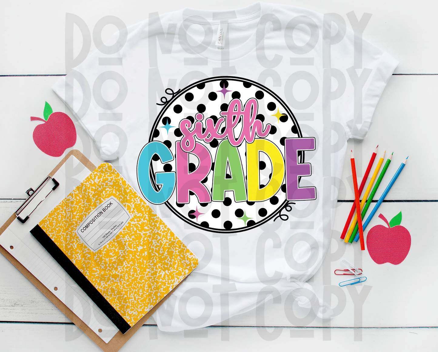 Neon 80s Polka Dot Grade (All grades in this listing in the dropdown)-DTF